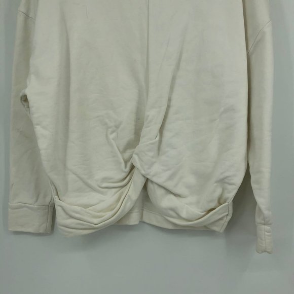 IRO White Classic Crew Neck Sweatshirt | Made in Portugal - Picture 6 of 6